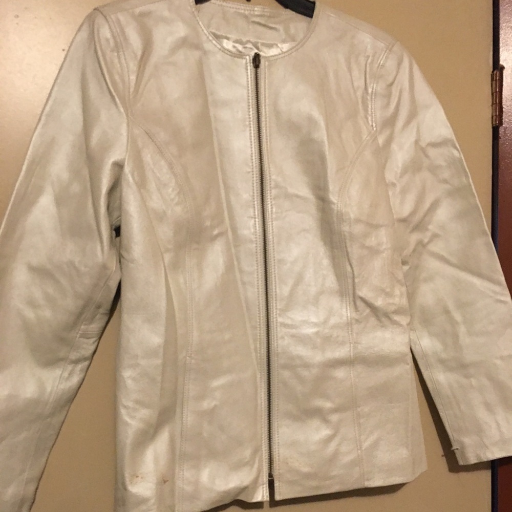 Leather jacket